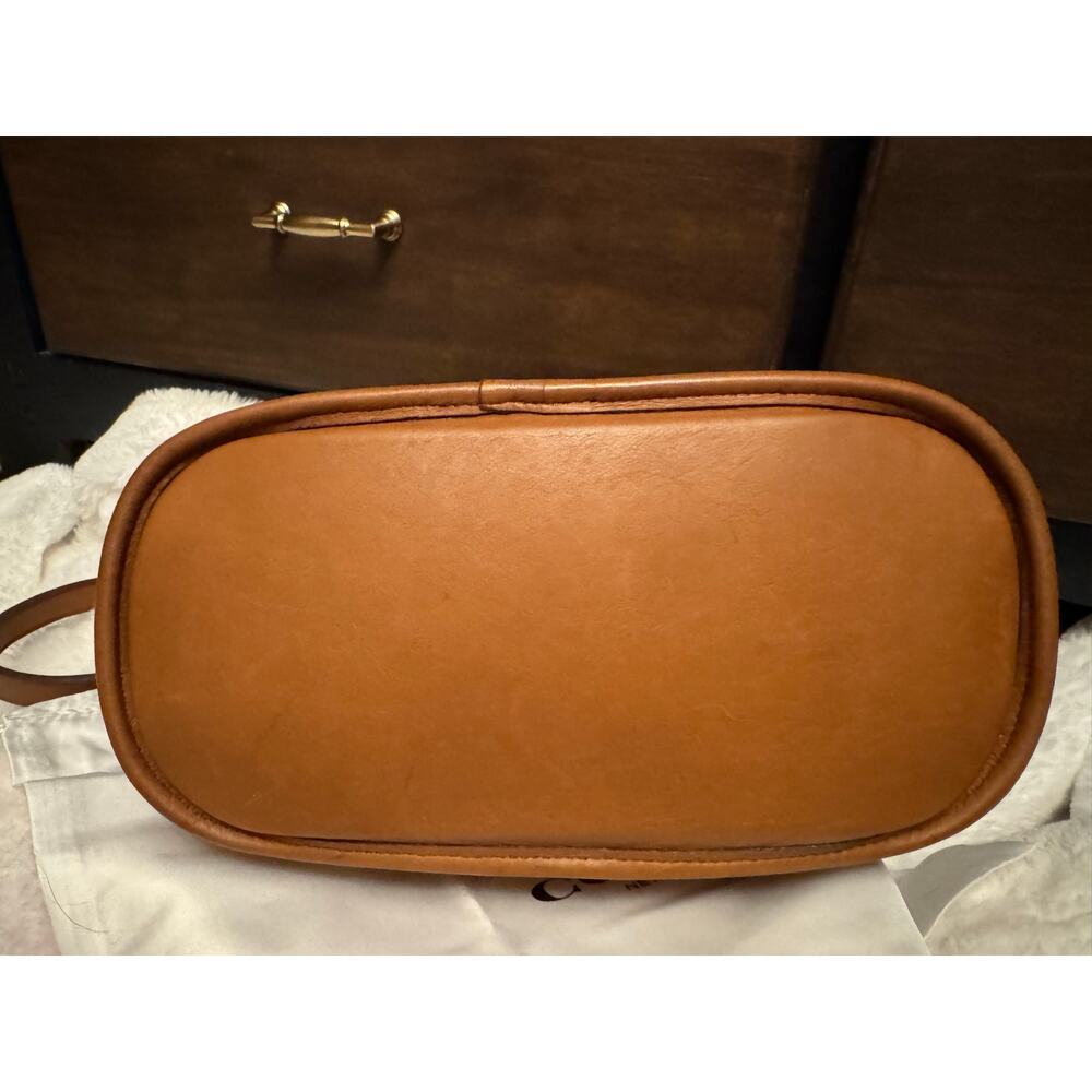 Excellent condition vintage coach British tan bucket bag - Picture 7 of 8